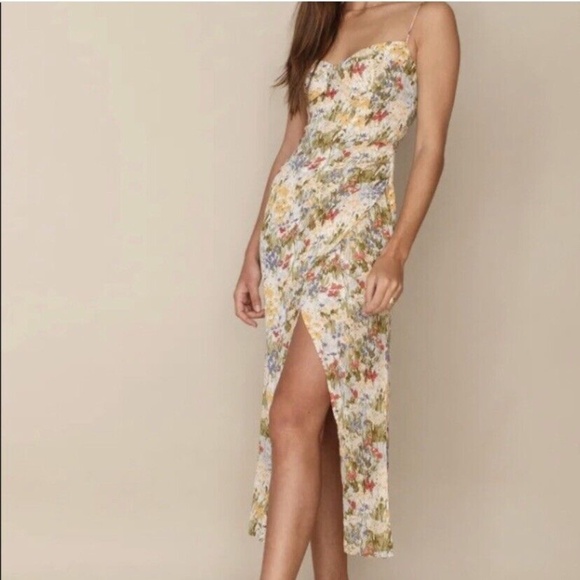 Reformation Dresses & Skirts - Reformation Kourtney Dress in Countryside Floral, Sz 4